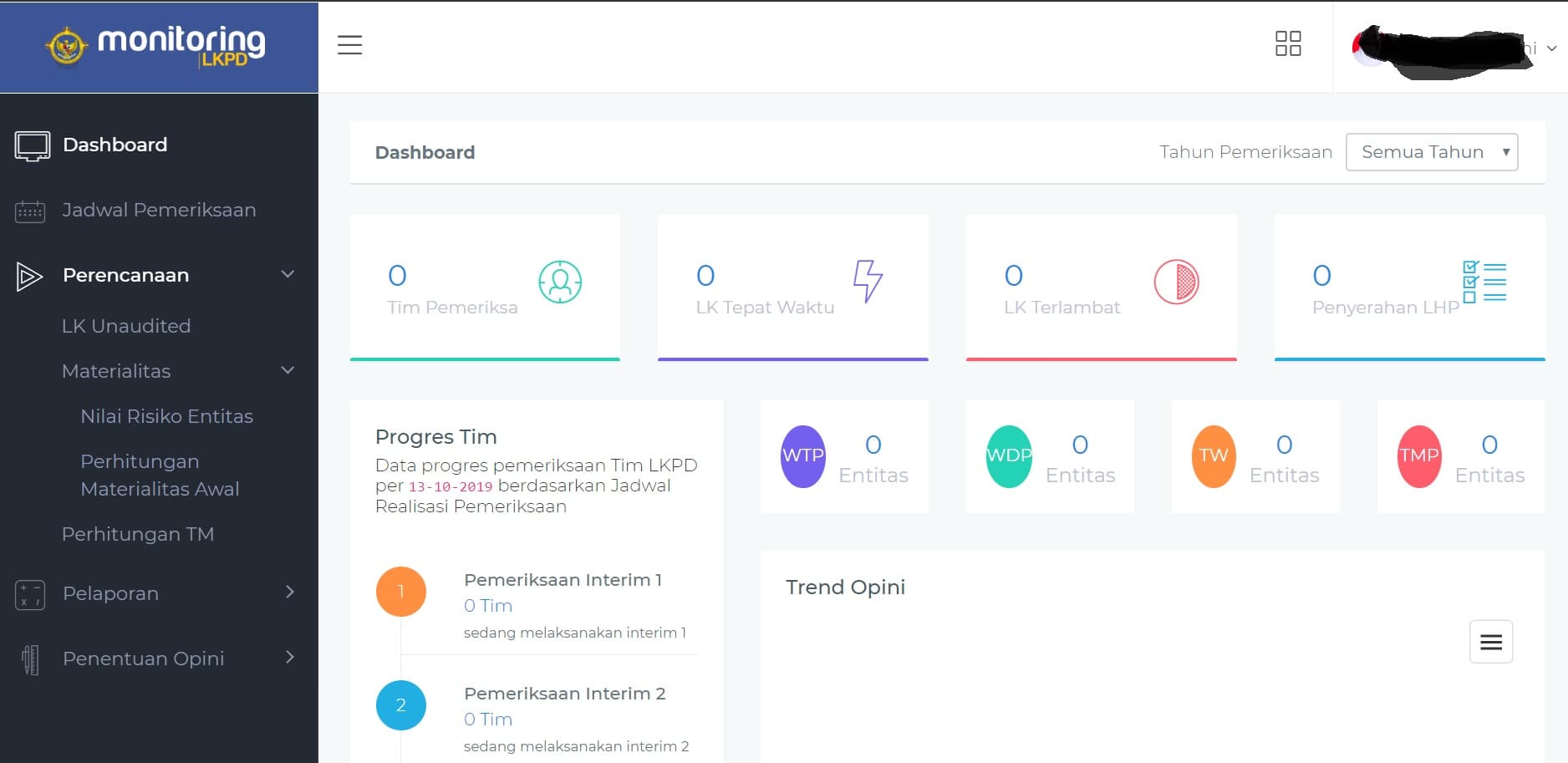 Monitoring LKPD screenshot